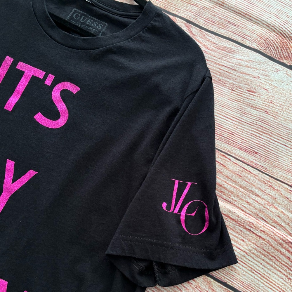Guess • JLO ‘IT’S MY PARTY’ Summer 2019 T-Shirt - Tour Merch - Size XXL - Picture 7 of 12